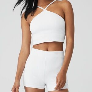 Alo goddess ribbed crop top